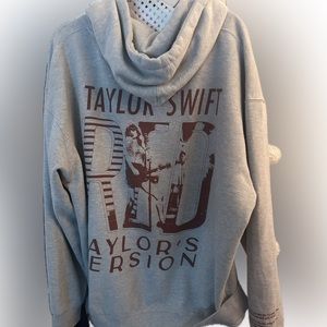 Official Taylor Swift RED Taylor's Version Hoodie, XXL